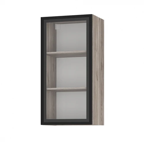 Шкаф БТС навесной Урбан ШКН-08, Дуб смоки