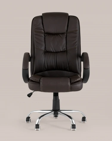 Кресло руководителя TopChairs Atlant коричневое УТ000005406