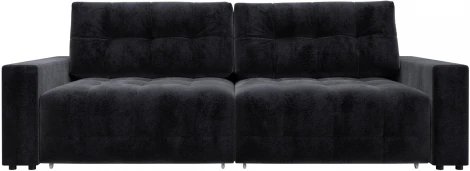 Диван прямой с полками Лига-053 НПБ Лига Диванов (Велюр) арт.128903