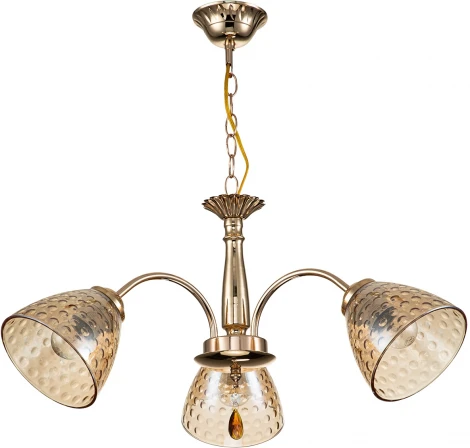 Подвесная люстра Escada Freesia 658/3PL Gold (220V, подвески, на цепи)