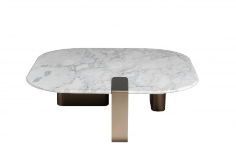 58DB-24087 Стол журнальный Brandon 100*100*30см Garda Decor