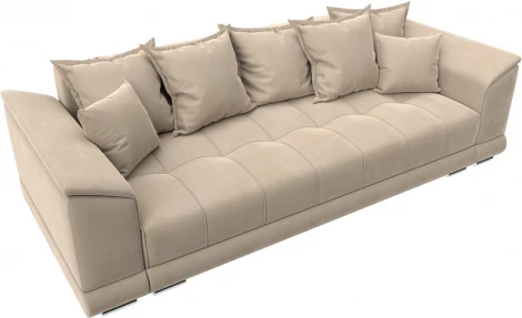 Диван прямой НордСтар НПБ Лига Диванов (Велюр) арт.129449