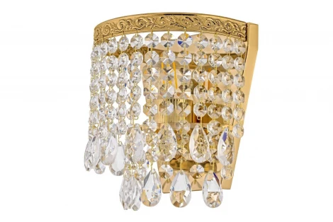 Бра Arti Lampadari Castellana E 2.10.601 G (220V, хрусталь, подвески)