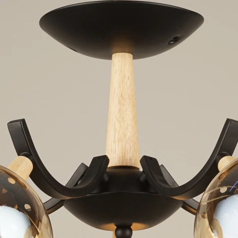 Потолочная люстра на штанге Reluce 04512-0.3-05 (220V, шар)