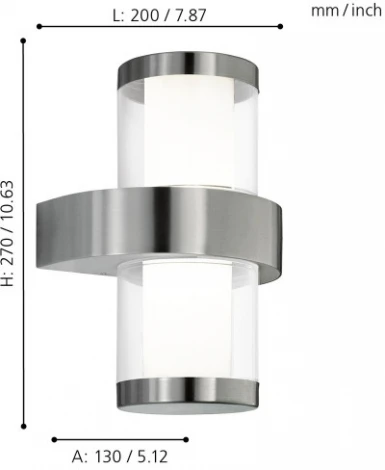 Настенный светильник уличный Eglo Beverly 1 94799