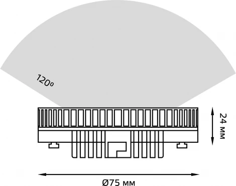 Лампочка светодиодная Gauss 108008308