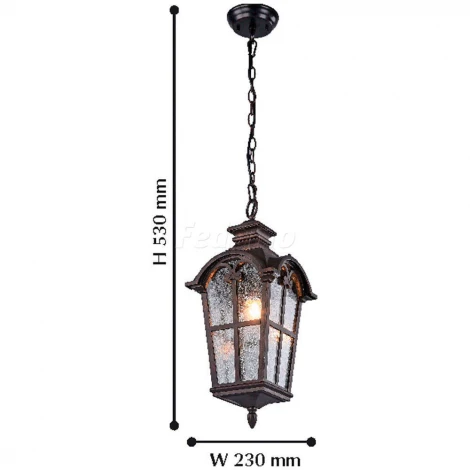 Уличный светильник подвесной Favourite Bristol 2036-1P (220V, на цепи, IP44)