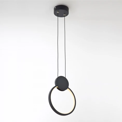 Подвесной светильник светодиодный с регулировкой цветовой температуры LED4U LED4U 8575 BK