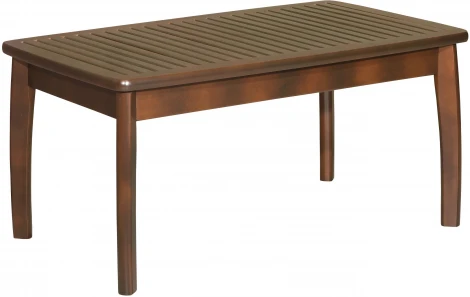 Стол журнальный Массив решетка орех от фабрики Mebelik