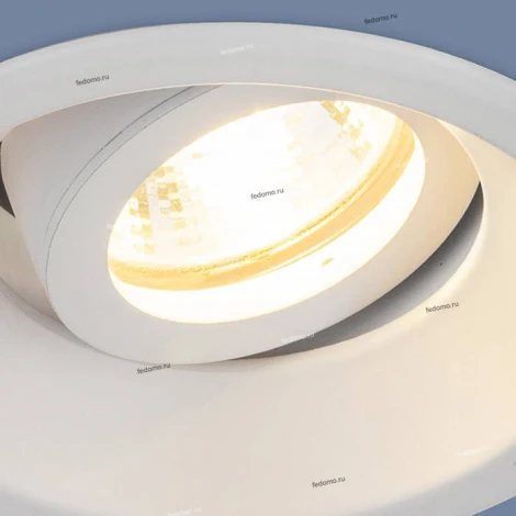 Встраиваемый точечный светильник Elektrostandard 6068 MR16 WH белый (220V)