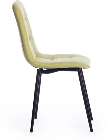 Стул CHILLY MAX ткань/металл, 45 х 54 90 см , фисташковый 64/черный Tetchair 17276