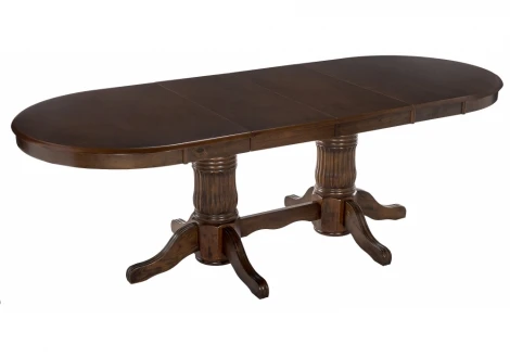 Обеденный стол из дерева Woodville Grandi dirty oak 11417