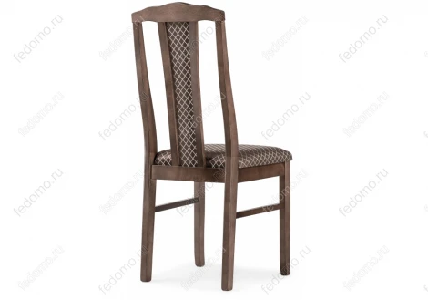 Деревянный стул Woodville Гроджин орех / коричневый 450691