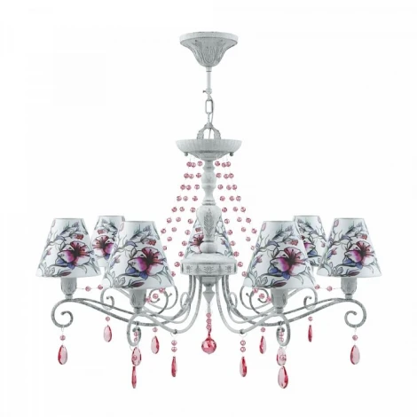 Подвесная люстра Lamp4you Provence 18 E4-07-G-LMP-O-13-CRL-E4-07-PK-UP