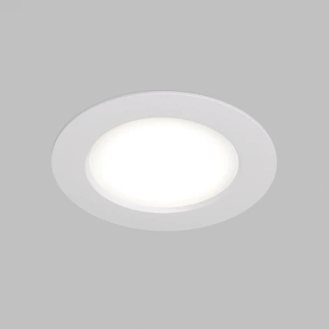 Встраиваемый точечный светильник Denkirs DK3046/7/8/9 DK3047-WH (LED, 220V, круглые)