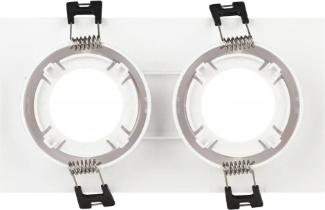 Встраиваемый точечный светильник ЭРА KL90-2 WH (12V)