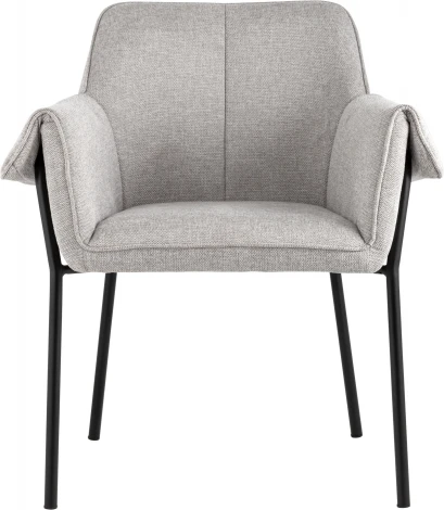 Кресло Бесс рогожка светло-серый 2 шт. Stool Group (арт.УТ000037185)