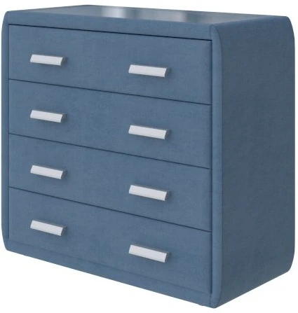 PROxSON Комод Soft Mebel (Ткань: Рогожка Тетра Голубой) 101x48