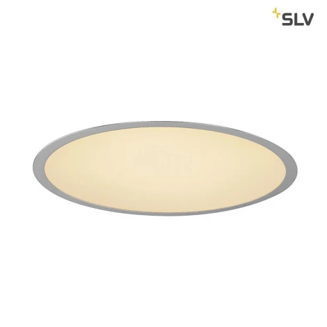 Светильник встраиваемый Medo SLV, цоколь LED, серебро