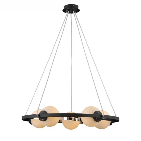 Подвесной светильник Natali Kovaltseva Sphere 81020-5C SATIN BLACK
