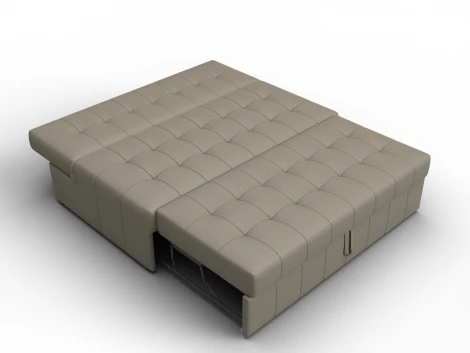Диван прямой Лига-107 (140) (ЛДСП,Брус,Фанера,Экокожа/Бежевый) Лига Диванов 134923