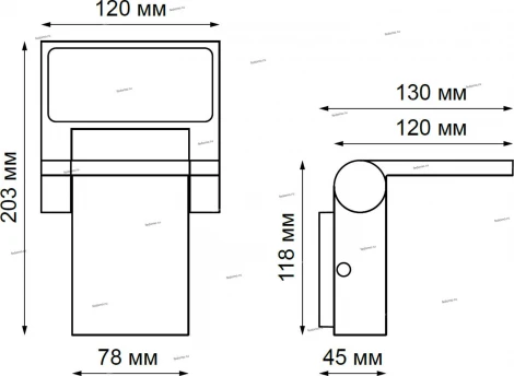 Архитектурная подсветка Novotech Roca 357521 (LED, 220V, IP54)