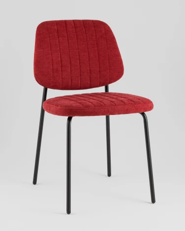 Стул обеденный Patrys бордовый шенилл Stool Group УТ000042059