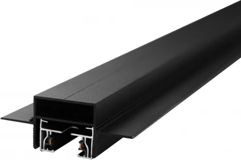 Профиль ST Luce ST001.429.02 для монтажа однофазного шинопровода в ГКЛ потолок Однофазная трековая система