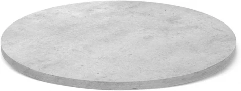 Стол Sheffilton SHT-TU43/TT 90 ЛДСП черный муар/бетон чикаго светло-серый