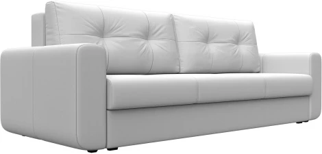 Диван прямой Лига-031 (Белый/Экокожа) Лига Диванов арт.121278