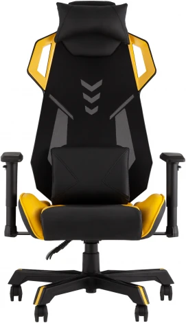 Кресло спортивное TopChairs Рэтчэт желтый УТ000036991