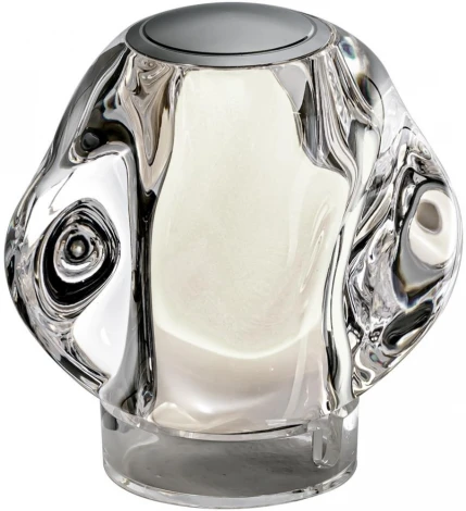 Настольная лампа Odeon Light Jemstone 5084/2TL хром/прозрачный/металл/акрил 4000K 140Лм LED 2W (регулировка яркости, 220V, диммер, сенсорный выключатель)