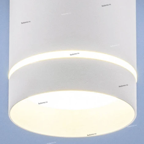 Накладной точечный светильник Elektrostandard Topper DLR021 9W 4200K белый матовый (LED, 220V)