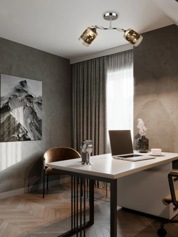 Потолочная люстра на штанге Мелодия Света SS1N 000029895