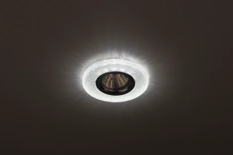 Встраиваемый точечный светильник Эра DK LD1 WH (220V, круглые)