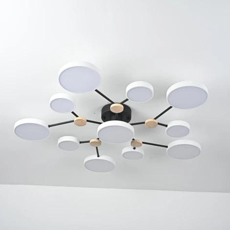 Потолочная люстра с пультом на штанге LED Lu Carte LC-11-1716