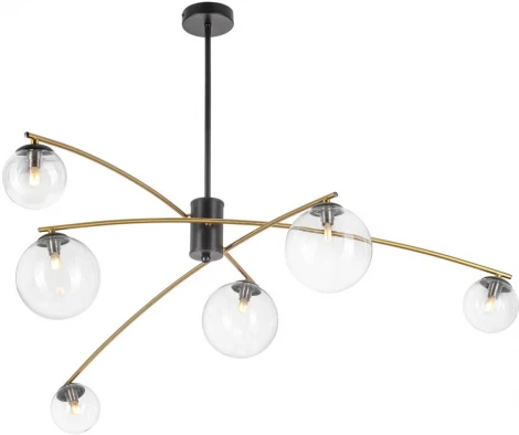 Потолочная люстра на штанге Citilux Fisher CL218163 (220V, шарики)