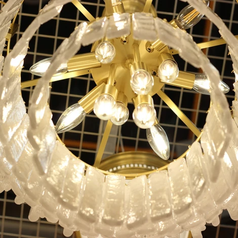 Подвесная большая люстра каскадная Nansen 10701 Cloyd (220V, на цепи)