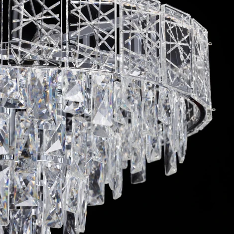 Подвесная люстра Citilux Sagrada CL317251 (220V, хрусталь, на цепи)