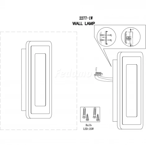 Настенный светильник F-Promo Ledolution 2277-1W