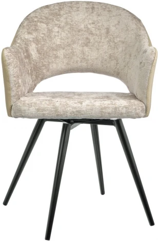 Стул Bradex Home Bruno латте шенилл с экокожей с поворотным механизмом (RF 0675)