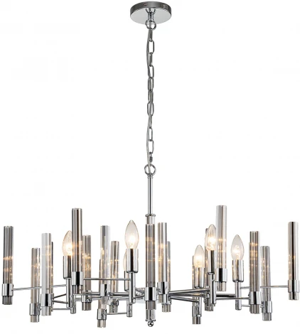 Подвесная люстра 11040/7P Chrome Indigo Favara V000458 (220V, на цепи)