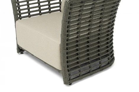 "Валенсия" кресло из искусственного ротанга, цвет серый 4SIS арт.УТ-00009379