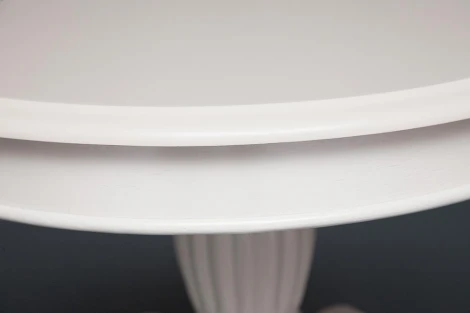 Стол MEEN (MO-ET) дерево гевея/мдф, 59х59х55см, ivory white (слоновая кость 2-5) Tetchair 12488