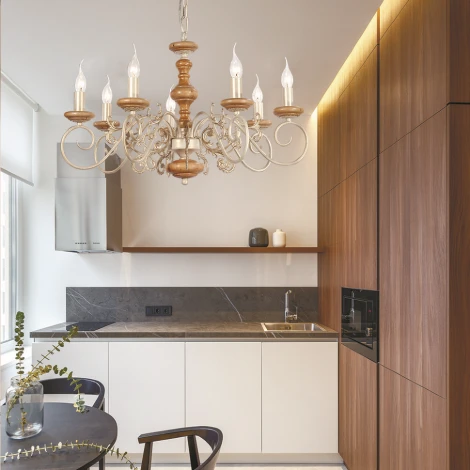 Подвесная люстра Lumien Hall Изабела H17013/7MWGB1