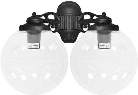 Настенный фонарь уличный Fumagalli GLOBE 300 G30.141.000.AXF1RDN (220V, фонарь, шар, IP55)
