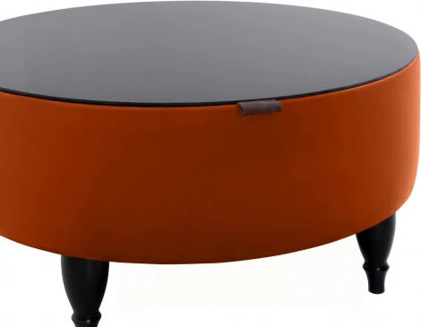 Стол журнальный Italia ОГОГО (арт.339981), (ЛДСП/Оранжевый)