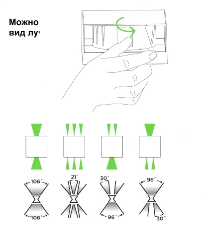 Архитектурная подсветка светодиодная Oasis Light TUBE LED W1040-2-3K W (220V, IP54)