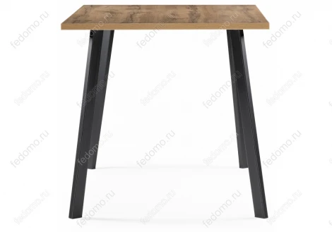 Стол Notta Тринити Лофт 120 25 мм дуб вотан / черный матовый 489614