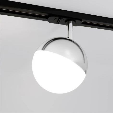 Трековый светильник Elektrostandard Glob GX53 Хром (MRL 1015) однофазный (220V)